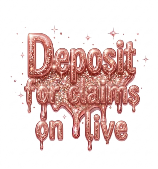 Deposit to start claiming